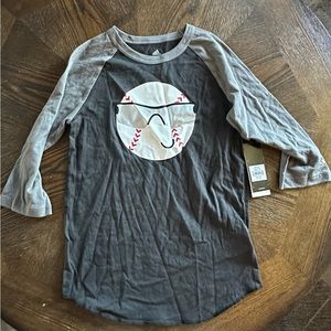 Adidas boys Baseball shirt